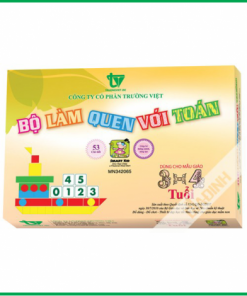 BỘ LÀM QUEN VỚI TOÁN 3 - 4 CHÁU