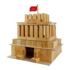 Xếp hình xây dựng lăng Bác