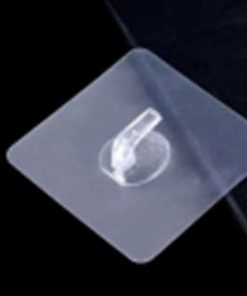 Móc dán tường trong suốt
