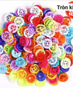 Khuy cài nút họa tiết hình tròn ( Nút áo )